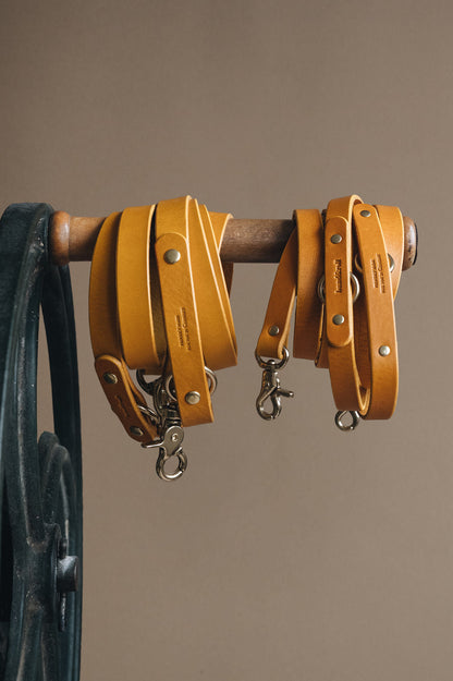 CROSSBODY LEATHER LEASH. LASSO AIR